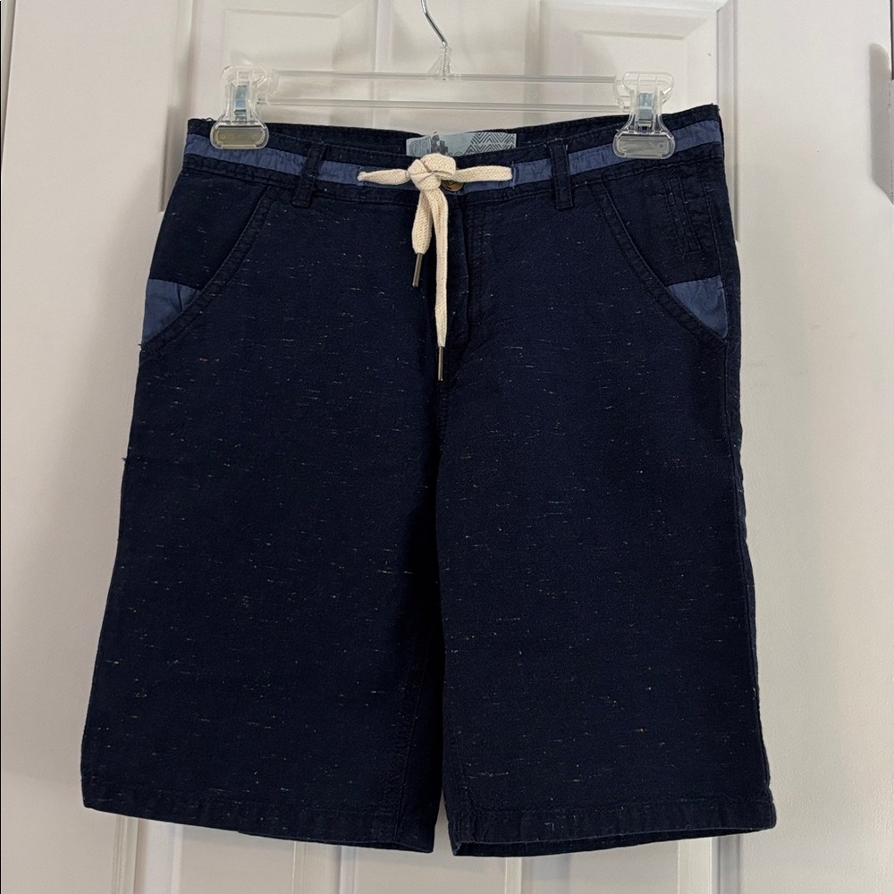 NWT Gini & Jony Navy Blue Casual Shorts with Drawstring